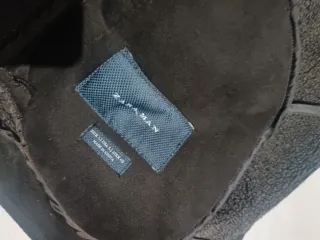 Cazadora Zara Hombre Negra