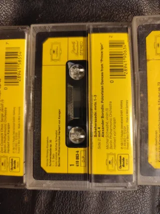 3 Casetes Clásicos Deutsche Grammophon