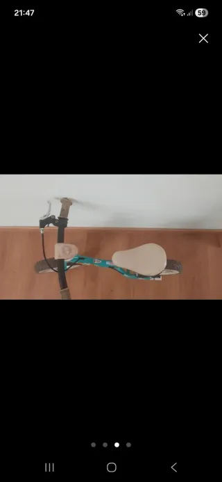 Bicicleta BIKESTAR sin pedales