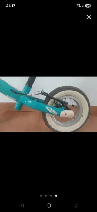 Bicicleta BIKESTAR sin pedales