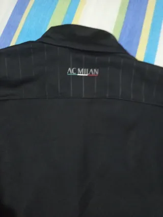 Tuta Adidas Milan Zip Nera Rossa