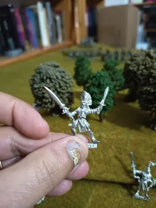 Warhammer Bailarines Guerreros Metal