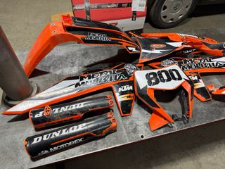 Plásticos KTM TBI Acerbis 2024-2026