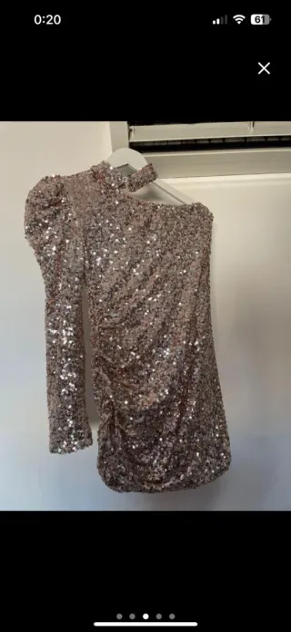 Vestido de fiesta lentejuelas