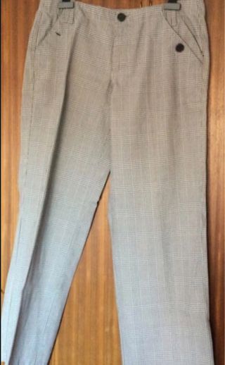 Pantalón cuadros Adolfo Dominguez