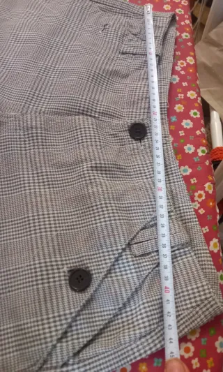 Pantalón cuadros Adolfo Dominguez