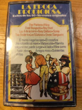 2 Cassettes La Época Prodigiosa Éxitos 60