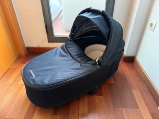 Capazo (cuco) Cybex LUX en Sepia Black, para bebé