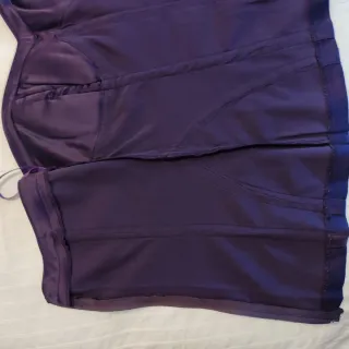 Top fiesta morado mujer