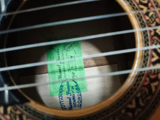 Guitarra  Manuel Fuentes,  Artesanía Córdoba