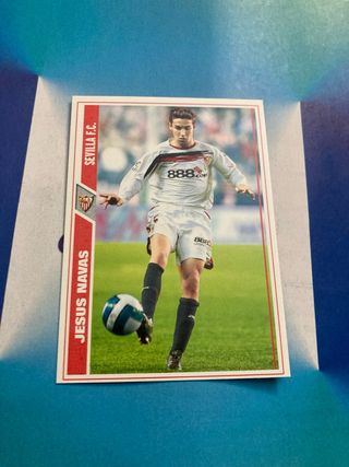 Cromo Sevilla F.C. Jesús Navas