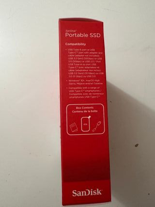 SanDisk SSD Portátil 2TB