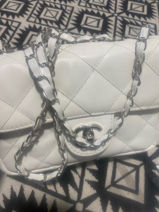 Bolso Chanel París Rojo y Blanco