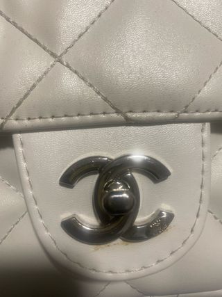 Bolso Chanel París Rojo y Blanco