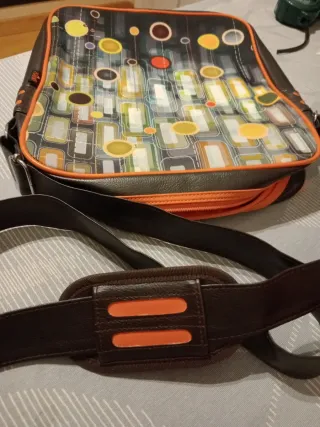 Bolso bandolera estampado