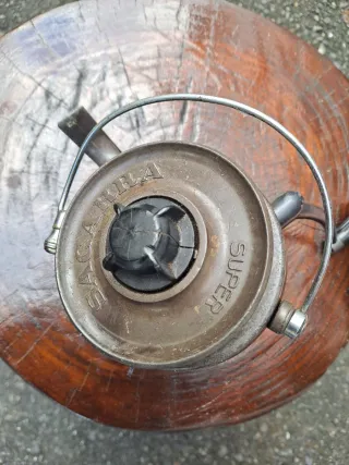 Carrete de pesca antiguo - Sagarra Super