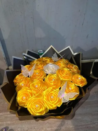 Ramo Rosas Eternas Flores Artificiales