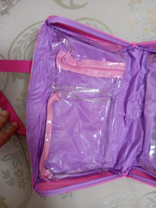 Neceser infantil Barbie rosa