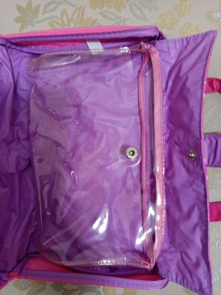 Neceser infantil Barbie rosa