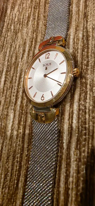 Reloj Tous Dorado y Plateado