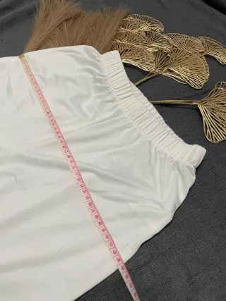 Pijama blanco con plumas XS 34