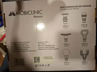 Pistola masaje mobiclinic