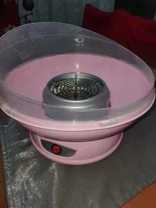 Máquina de Algodón de Azúcar Rosa