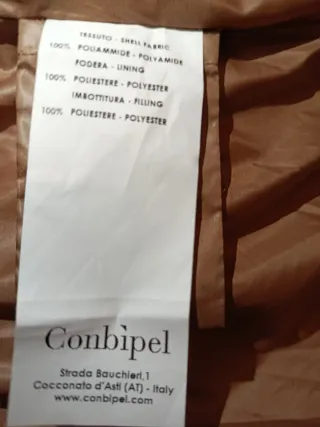 Cappotto Conbipel Beige