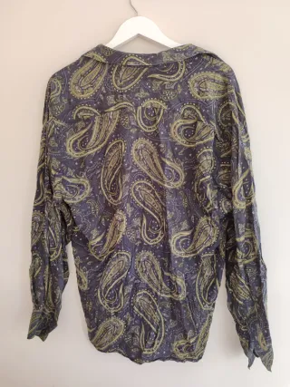 Camisa Estampada Paisley Talla L