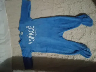 Pijama azul bebé SPACE