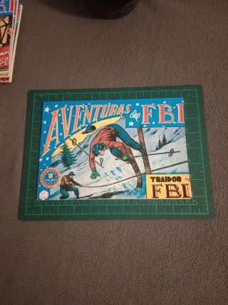 Lote Tebeos Vintage Aventuras del FBI