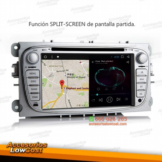 NAVEGADOR MULTIMEDIA ANDROID 11.0 GPS DVD 2 DIN H