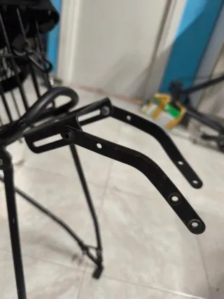 Cesta Bicicleta con Portaequipajes Trasero