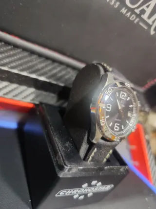 Reloj Festina Mujer Cuero Negro