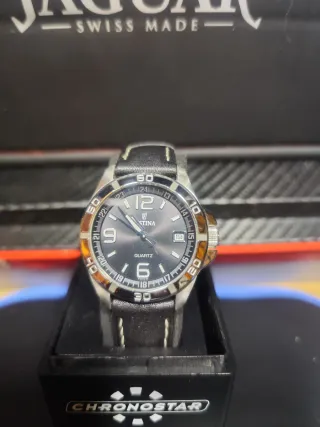 Reloj Festina Mujer Cuero Negro