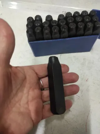 Abecedario para troquelar de golpe