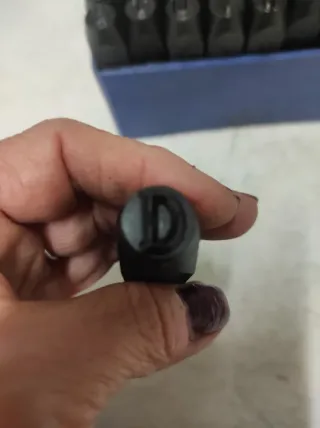 Abecedario para troquelar de golpe