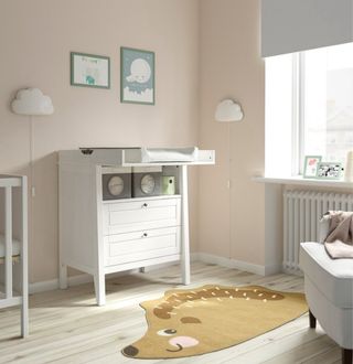 Cómoda cambiador IKEA blanca