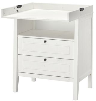 Cómoda cambiador IKEA blanca