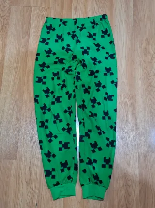 Pijama Minecraft Creeper Talla 9-10