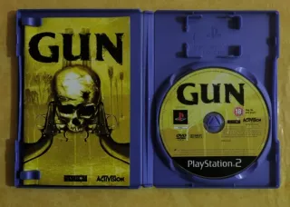 GUN PS2 PAL ESPAÑA-COMPLETO Manual+Folleto.