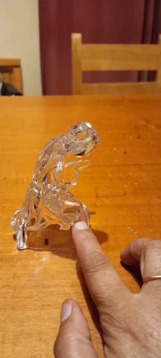 Nacimiento cristal labrado precioso