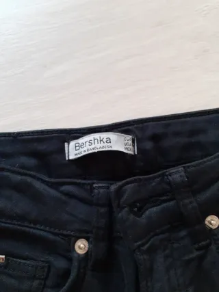 Pantalones Bershka Talla XS Negros