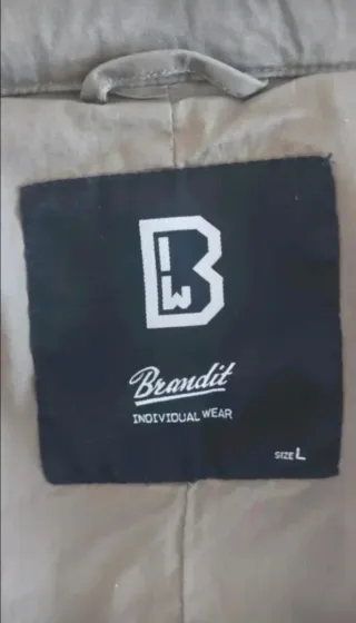 Chaqueta Militar Brandit Verde Oliva