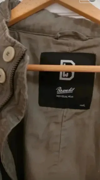 Chaqueta Militar Brandit Verde Oliva