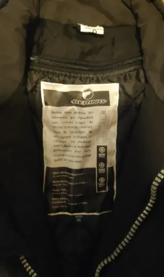 Chaqueta Moto Bering Negra