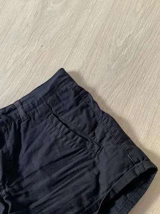 Pantalón corto niña negro