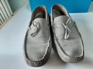 Mocassini scamosciati uomo