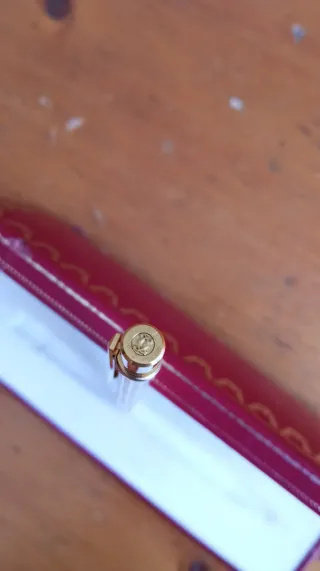 Stile vintage Must di Cartier con penna d'oro placcato