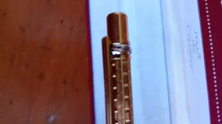 Stile vintage Must di Cartier con penna d'oro placcato